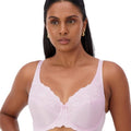 Triumph Embroidered Minimizer Bra - Crocus