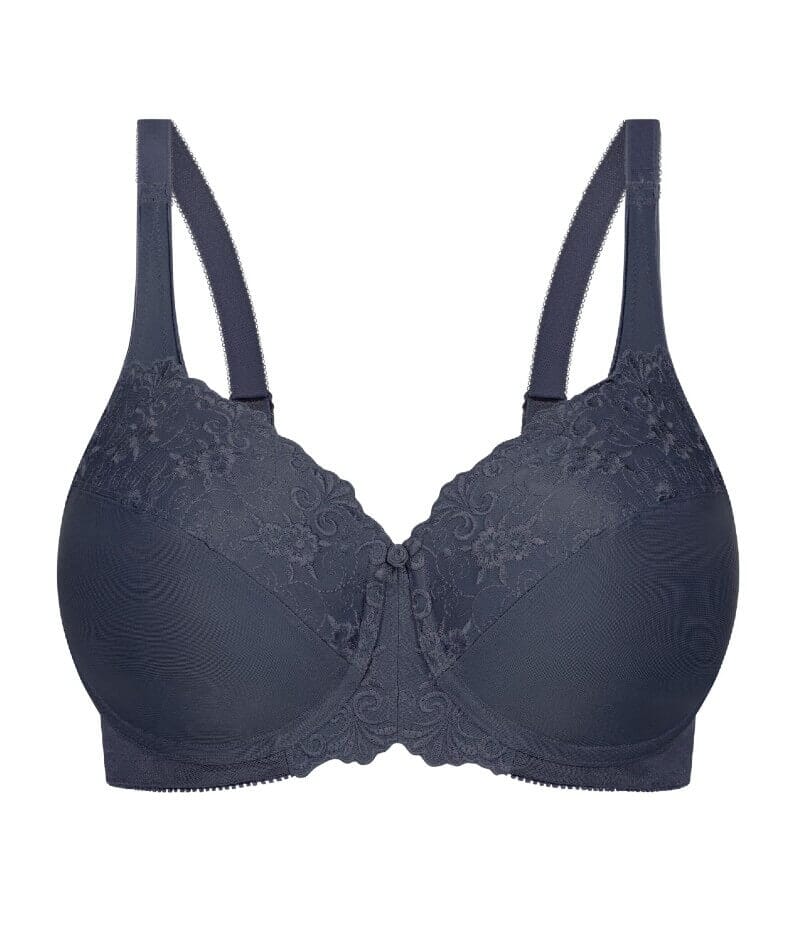 Triumph Embroidered Minimiser Bra 2 Pack - Misty Lilac/Nuit Bras 