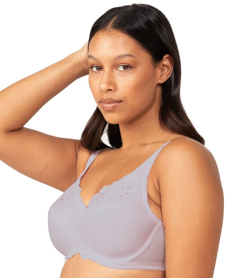 Triumph Embroidered Minimiser Bra 2 Pack - Misty Lilac/Nuit Bras 