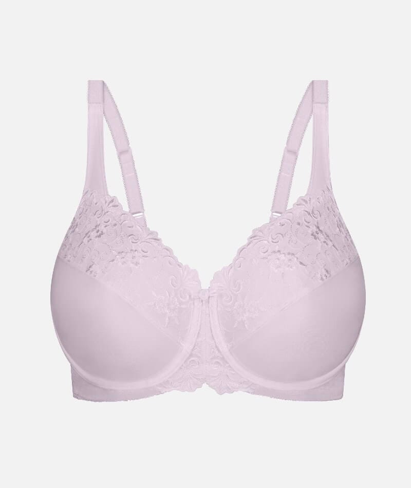 Triumph Embroidered Minimiser Bra 2 Pack - Crocus/Deep Cobalt Bras 