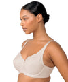 Triumph Embroidered Minimizer Bra - Fawn Bras