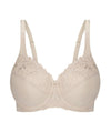 Triumph Embroidered Minimizer Bra - Fawn Bras