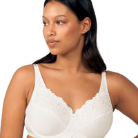 Triumph Embroidered Minimizer Bra - Vanille