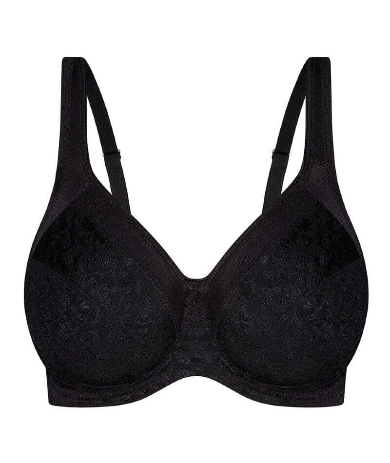 Triumph Endless Comfort Underwired Bra - Black Bras 