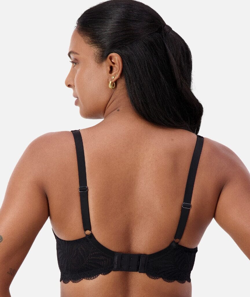 Triumph Essential Lace Balconette Bra - Black Bras 