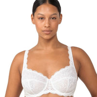 Triumph Essential Lace Balconette Bra - White