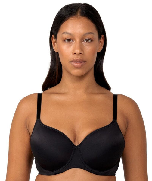 Triumph Pure Luxury Gorgeous T-Shirt Bra BLACK - Curvy