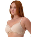 Triumph Gorgeous Mama Lace Maternity & Nursing Wire-free Bra - Nude