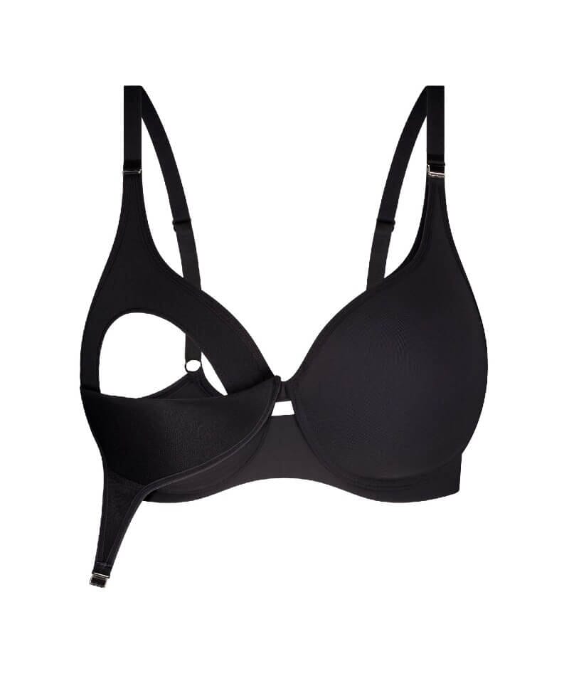 Triumph Gorgeous Maternity Padded Wire-free Bra - Black Bras 
