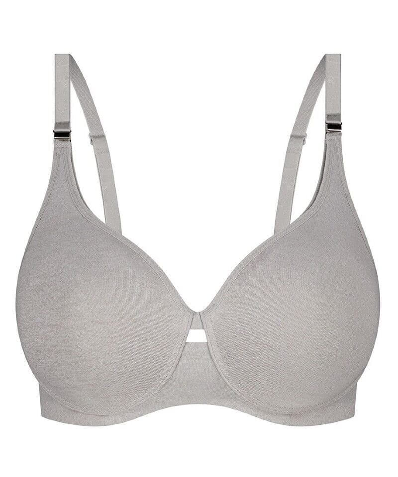 Triumph Gorgeous Maternity Padded Wire-free Bra - Grey Bras 