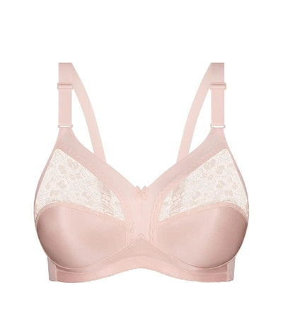 Triumph Kiss of Cotton Wire-free Bra - Fresh Powder Bras