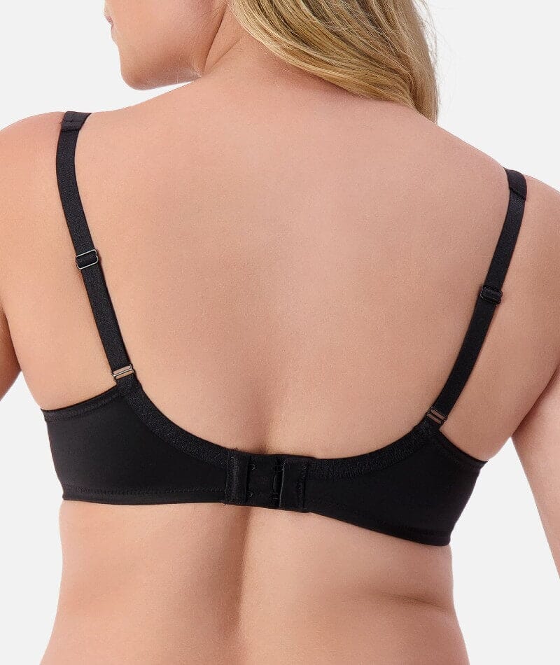 Triumph Lacy Minimiser Wire-Free Bra - Black Bras 