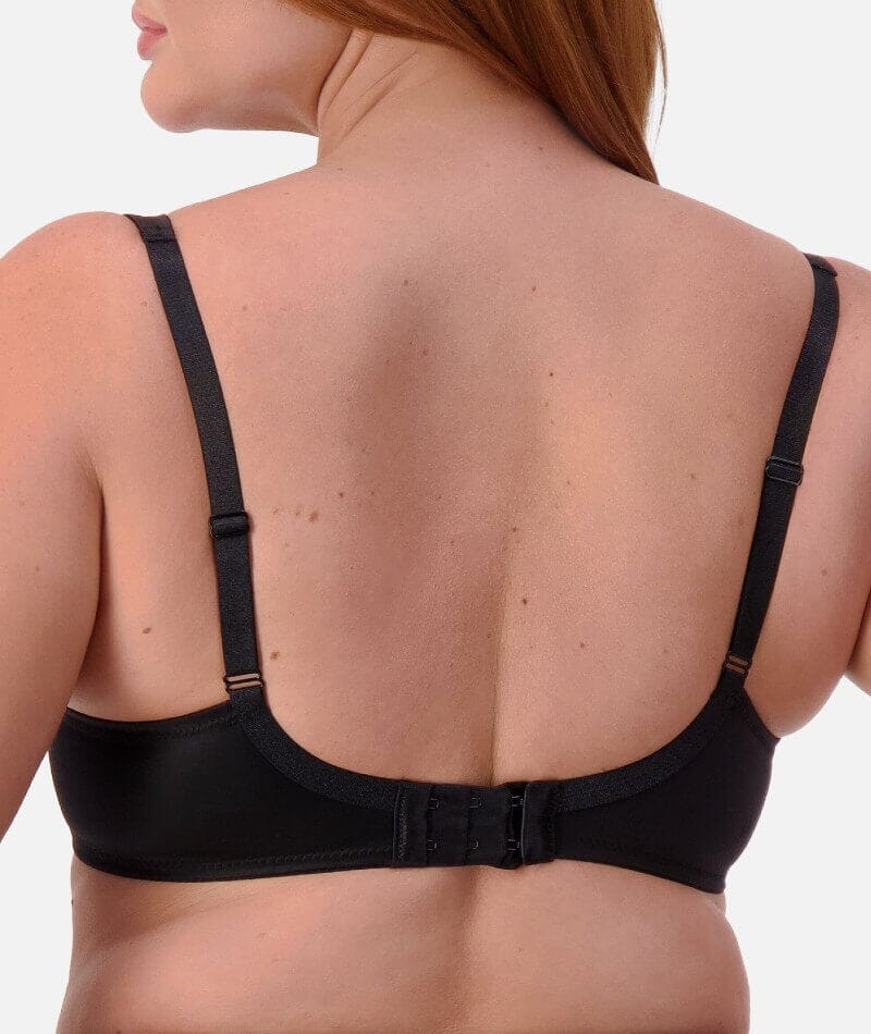 Triumph Lacy Minimizer Bra - Black