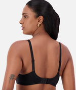 Triumph Lacy Minimizer Bra - Black