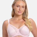 Triumph Lacy Minimizer Bra - Pink