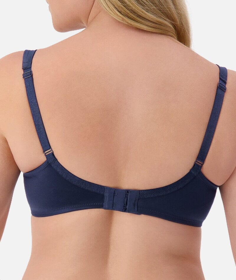 Triumph Lacy Minimizer Bra - True Navy Bras 