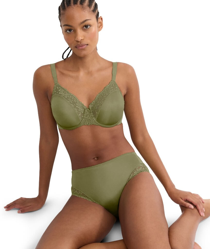 Triumph Ladyform Soft Minimizer Bra - Olive Gold