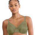 Triumph Ladyform Soft Minimizer Bra - Olive Gold