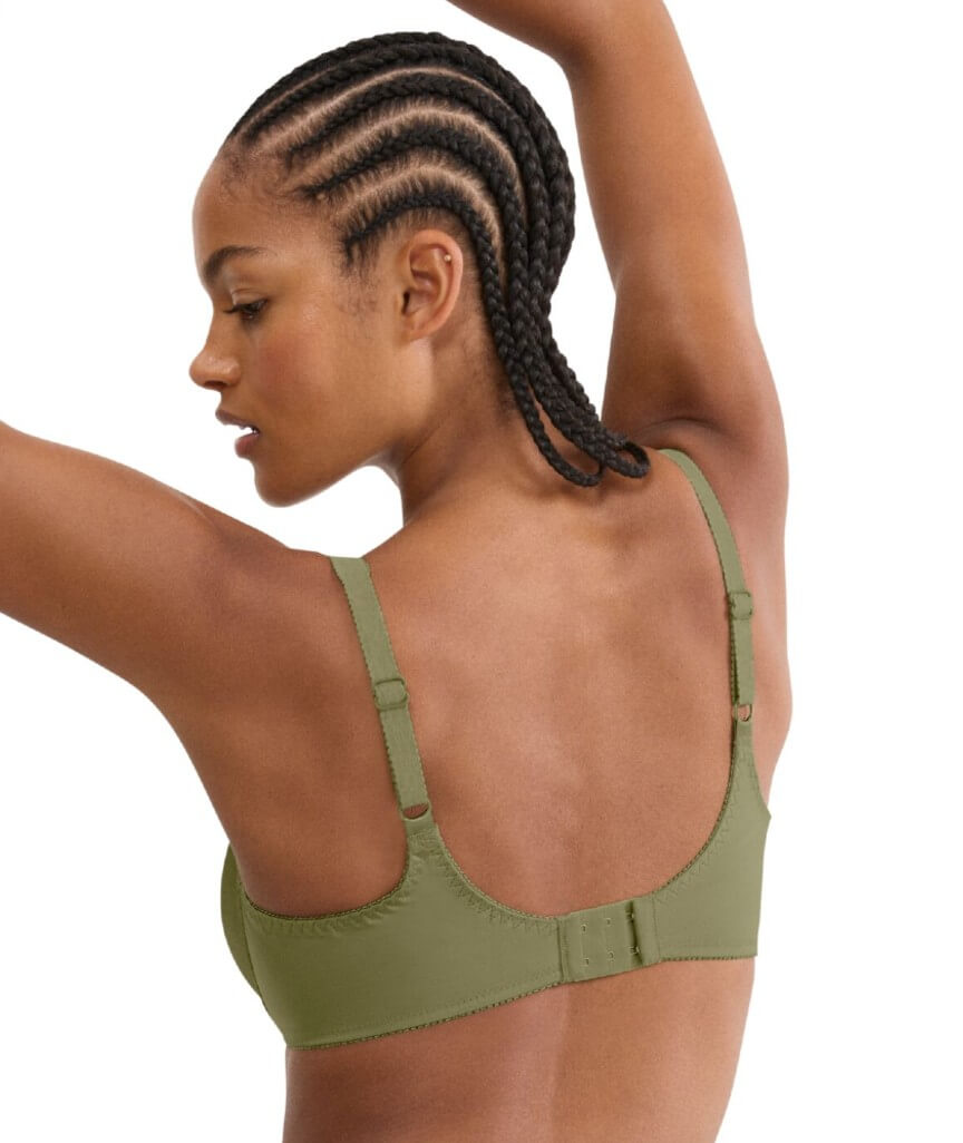 Triumph Ladyform Soft Minimizer Bra - Olive Gold