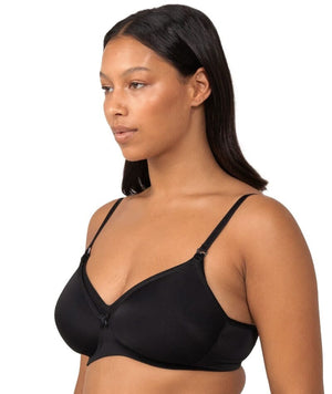 Triumph Mamabel Smooth Wire-free Maternity Bra 2 Pack - Black/Nude - Curvy