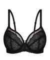 Triumph Sheer Balconette Bra - Black Bras