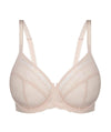 Triumph Sheer Balconette Bra - Nude Pink Bras