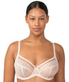 Triumph Sheer Balconette Bra - Nude Pink Bras