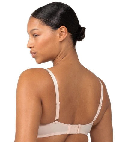 Triumph Sheer Balconette Bra - Nude Pink Bras