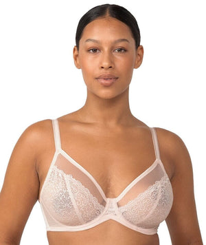 Triumph Sheer Minimizer Bra - Nude Pink Bras 