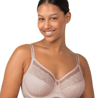 Triumph Sheer Underwired Bra - Nude Pink