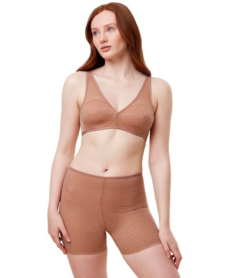 Triumph Signature Sheer Shapewear Short - Toasted Almond - Curvy