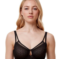 Triumph Signature Sheer Underwired Minimiser Bra - Black