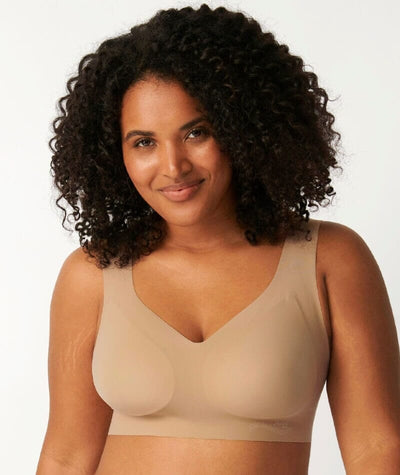 Sloggi ZERO Feel Wire-free Bralette - Peanut Butter Bras