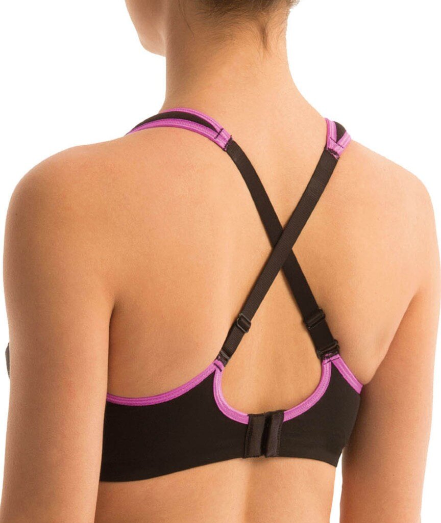 Triumph Triaction Endurance Underwired Padded Sports Bra - Black