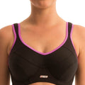Triumph Triaction Endurance Underwired Padded Sports Bra - Black