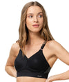 Triumph Triaction Hybrid Lite Wire-free Sports Bra - Black Bras