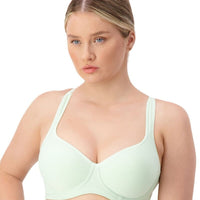 Triumph Triaction Racerback Sports Bra - Mint Frappe