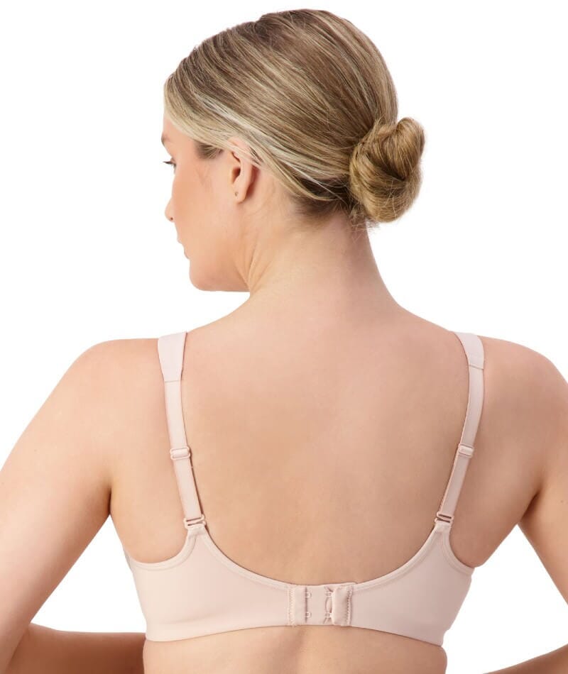 Triumph Triaction Ultra Underwired Padded Sports Bra - Fig Pink Bras 