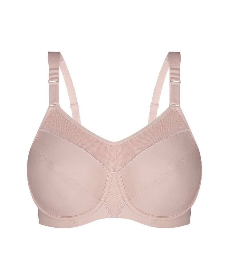 Triumph Triaction Ultra Underwired Sports Bra - Fig Pink Bras 