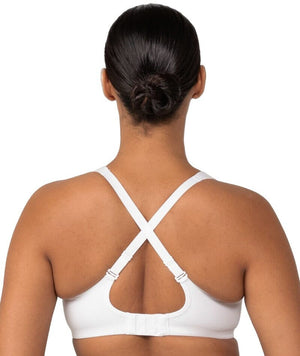Triumph Triaction Ultra Underwired Sports Bra - White Bras 