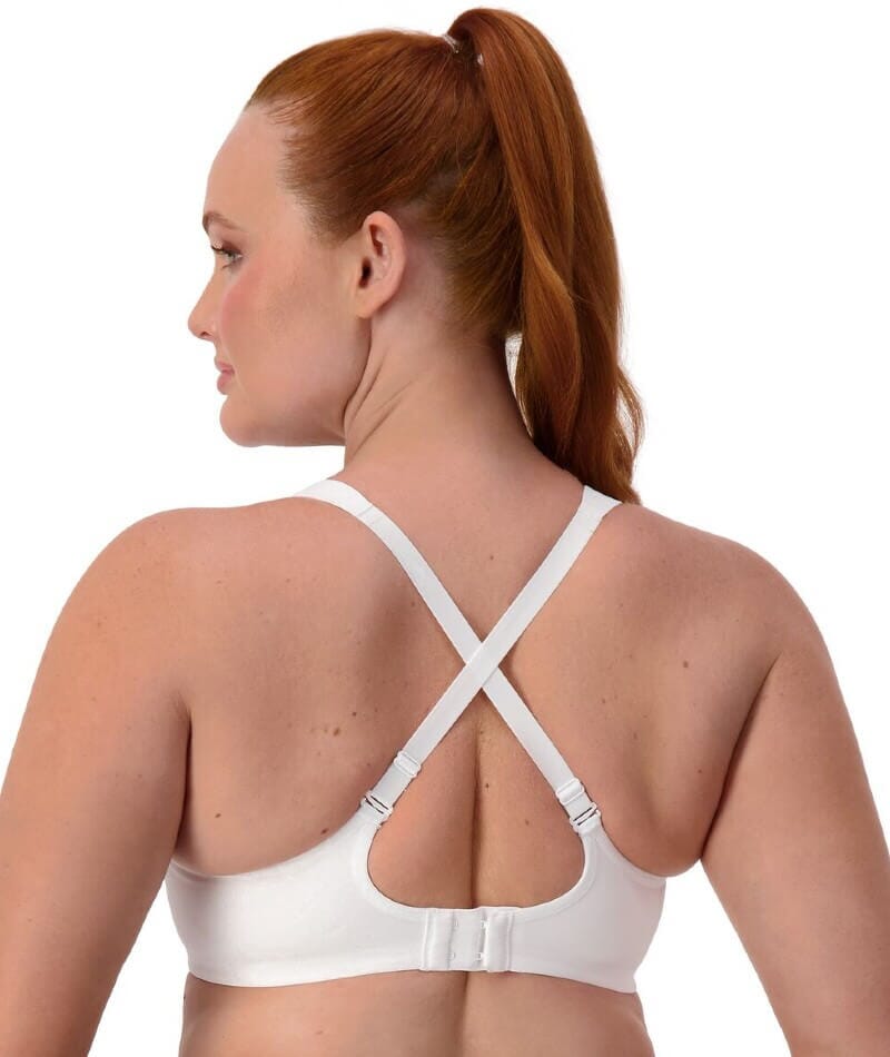 Triumph Triaction Ultra Underwired Sports Bra - White Bras 