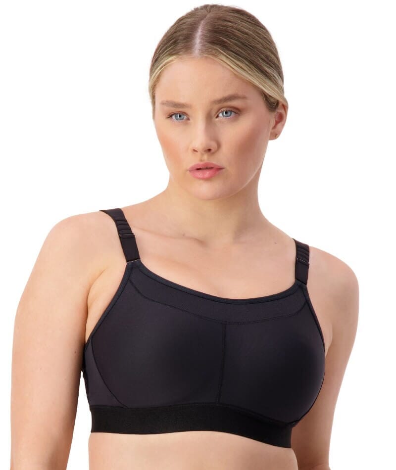 Triumph Triaction Ultra Wire-free Sports Bra - Black - Curvy