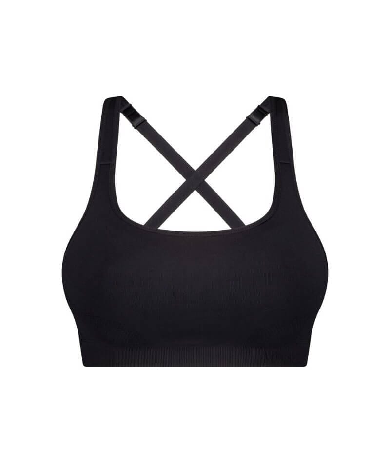 Triumph Triaction Ultra Seamfree Sports Bra - Black Bras 