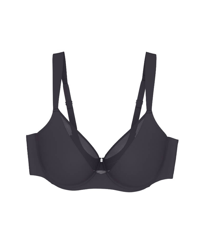 Triumph True Shape Sensation Minimiser Underwire Bra - Ink Gray