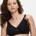 Triumph True Shape Sensation Minimiser Wire-free Bra - Black