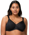 Triumph True Shape Sensation Minimiser Underwire Bra - Black Bras