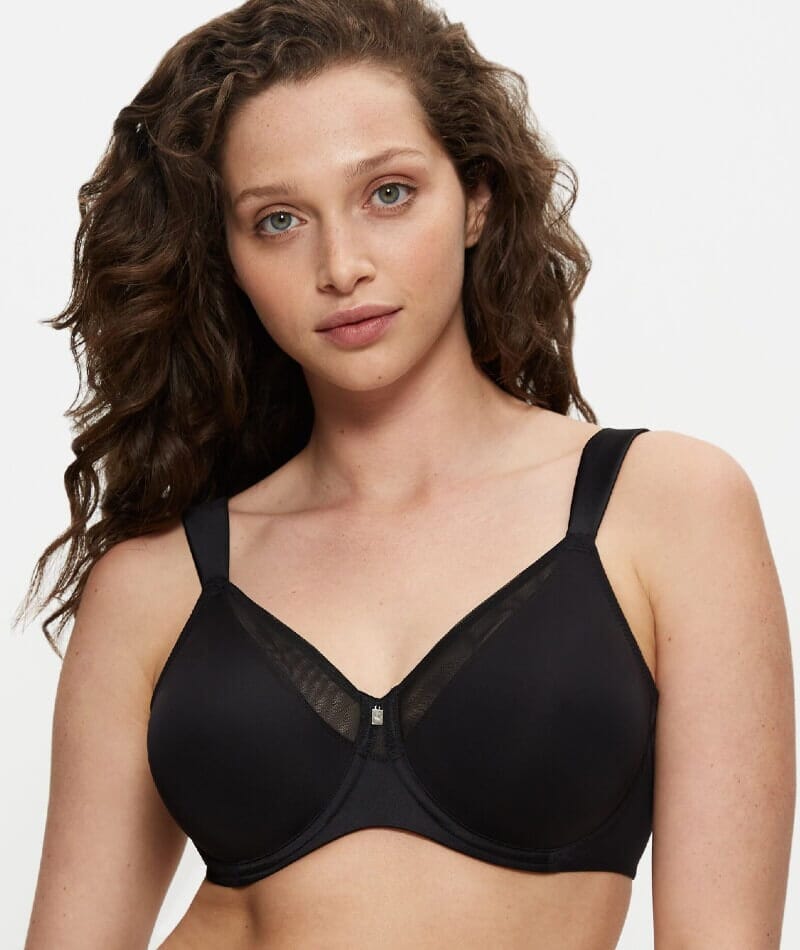Triumph True Shape Sensation Minimiser Underwire Bra Black Curvy