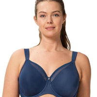 Triumph True Shape Sensation Minimiser Underwire Bra - Deep Water