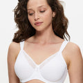 Triumph True Shape Sensation Minimiser Underwire Bra - White