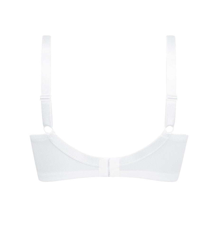 Amoena Nancy Wire-Free Bra - White